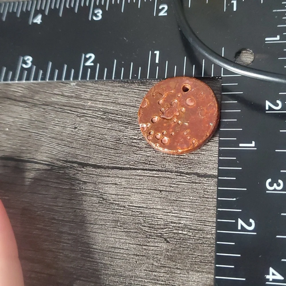 Lava Ceramic‎ Round Pendant P307